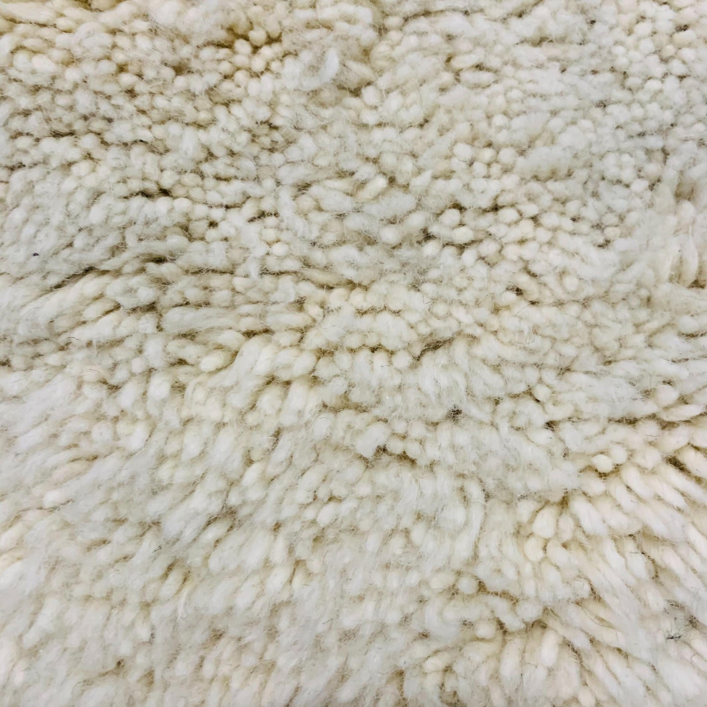 Black and White Moroccan Rug, Abstract Design