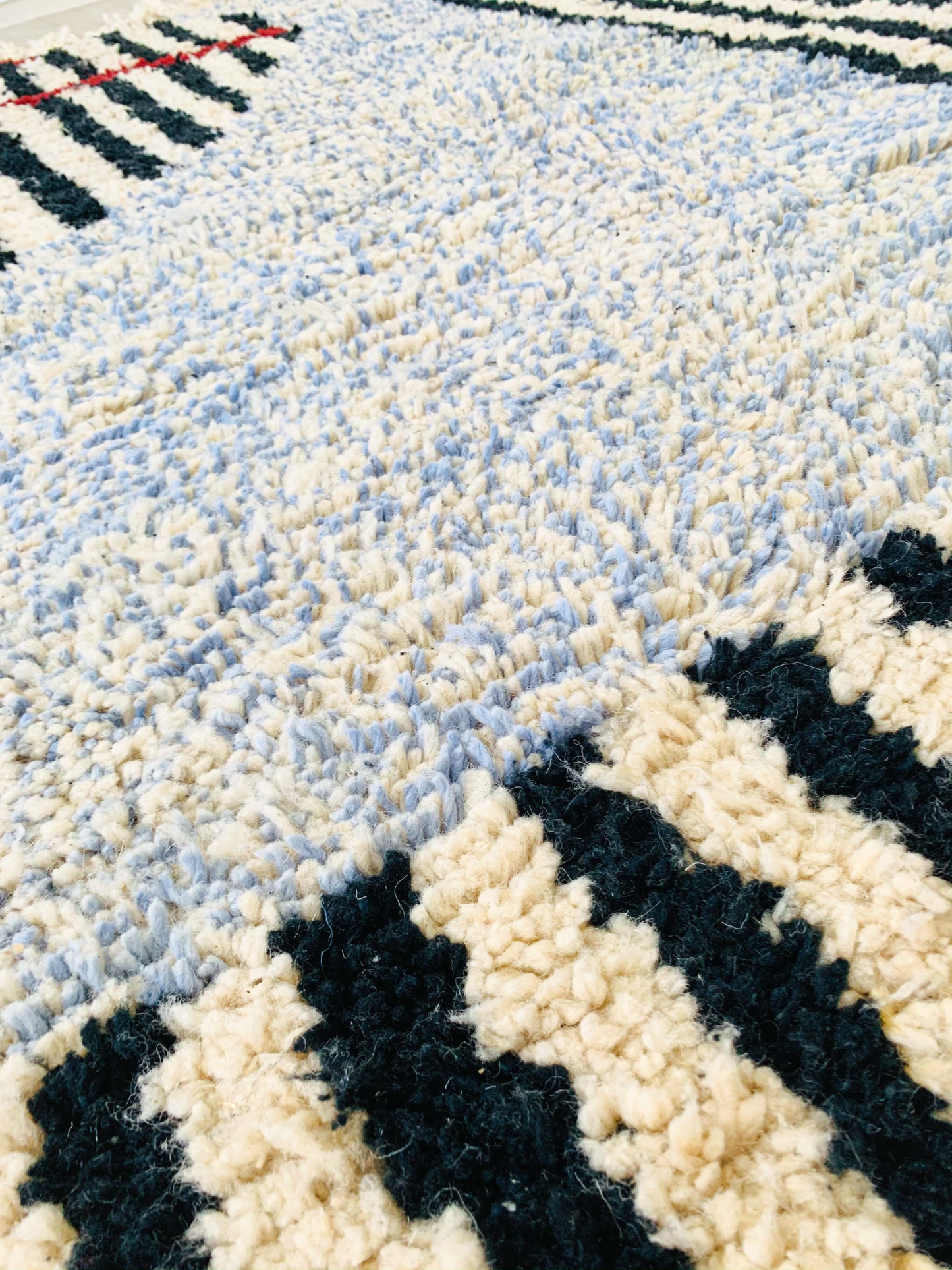 Moroccan Abstract Beni Ouarain Rug