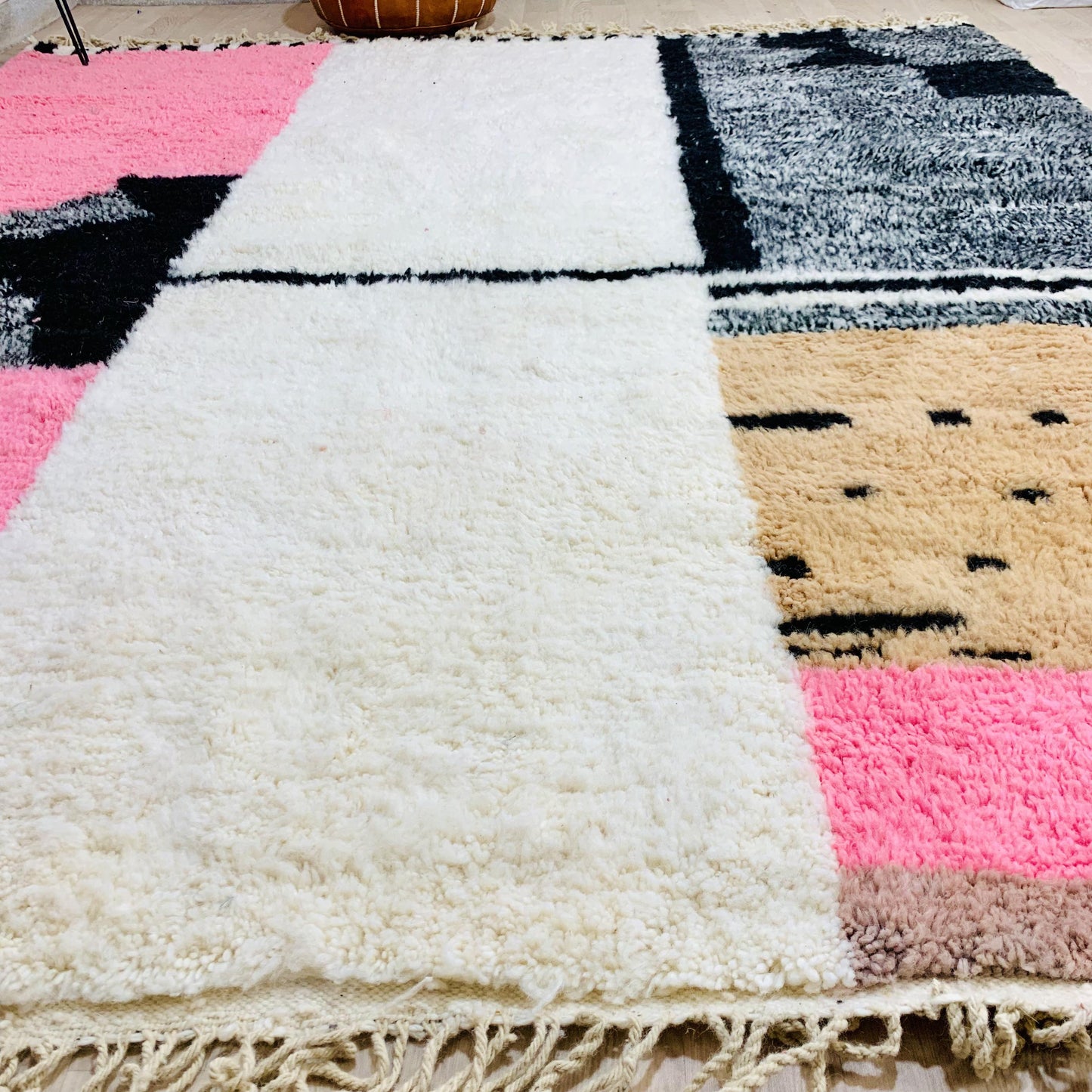 Moroccan Berber Rugs, Large area rug, Shaggy Moroccan rugs