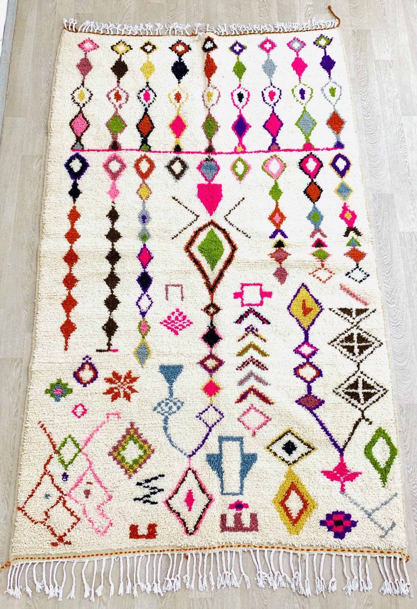 Azilal Moroccan Rug, Authentic Berber Rug