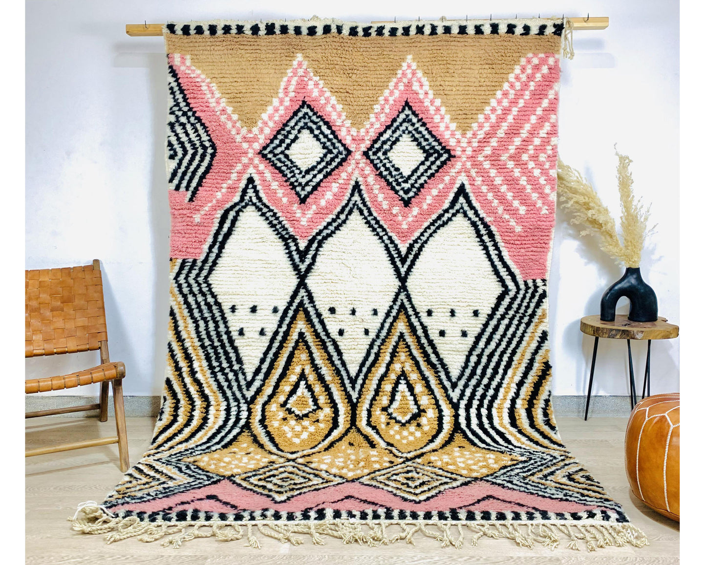 Shaggy Moroccan rugs